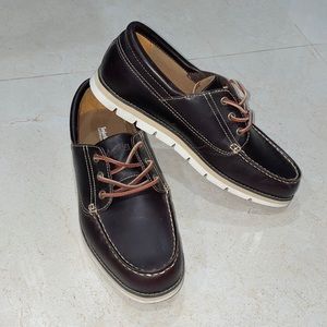 Brown Timberland shoes